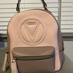 Valentino by Mario Valentino ​Anatole Monogram Leather Backpack on SALE